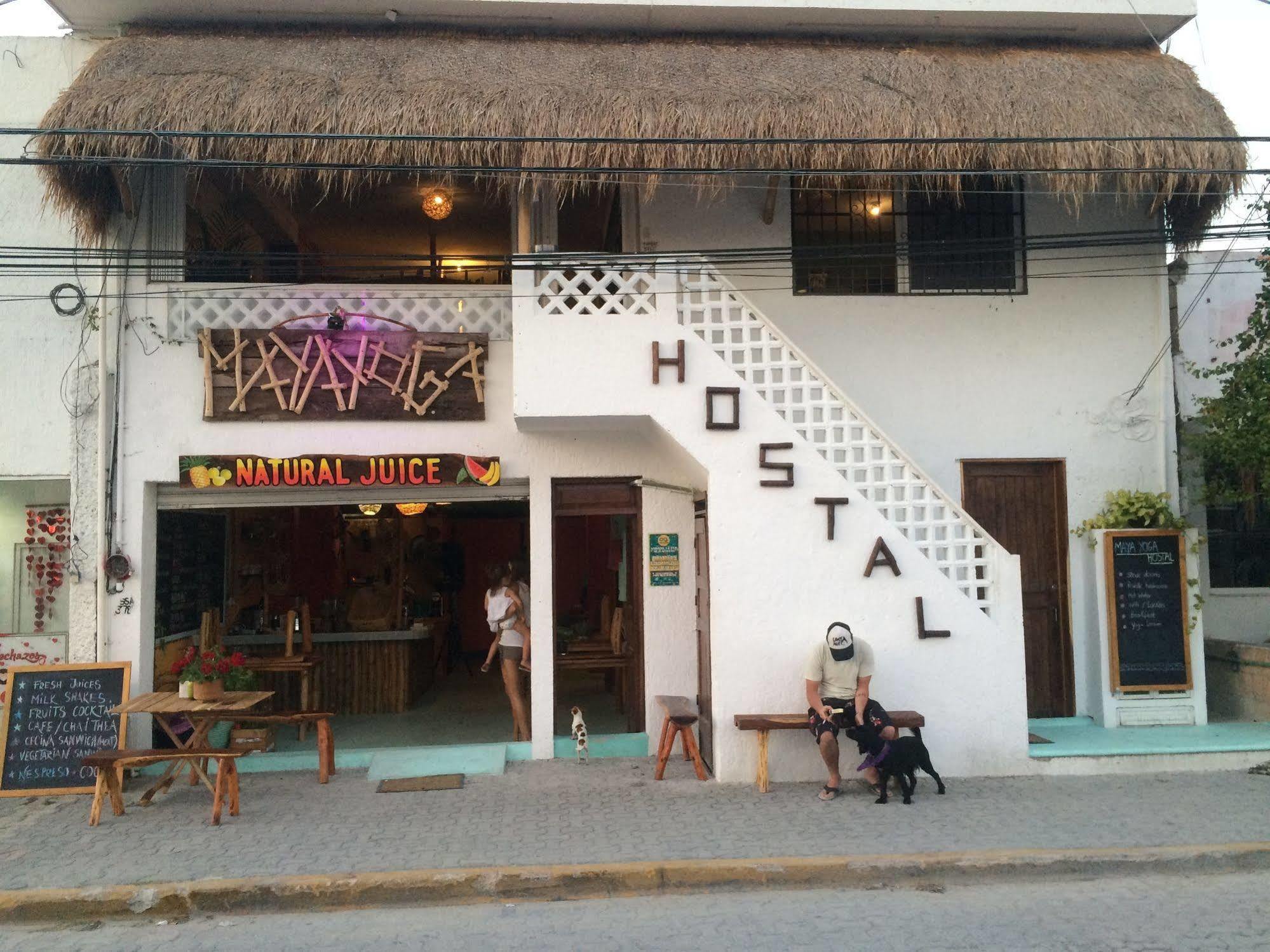 Hostel Mayayoga Tulum Zewnętrze zdjęcie